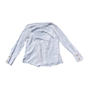 Chemise blanche à manche longue avec boutons 