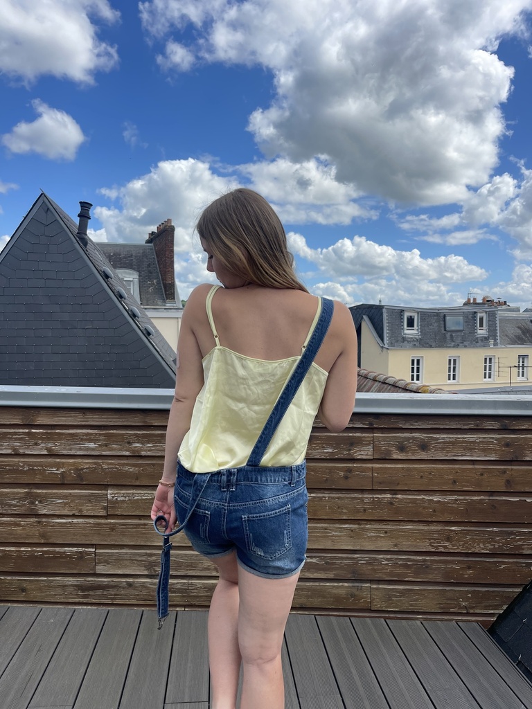 Débardeur jaune 