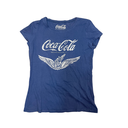 T-shirt bleu foncé coca-cola