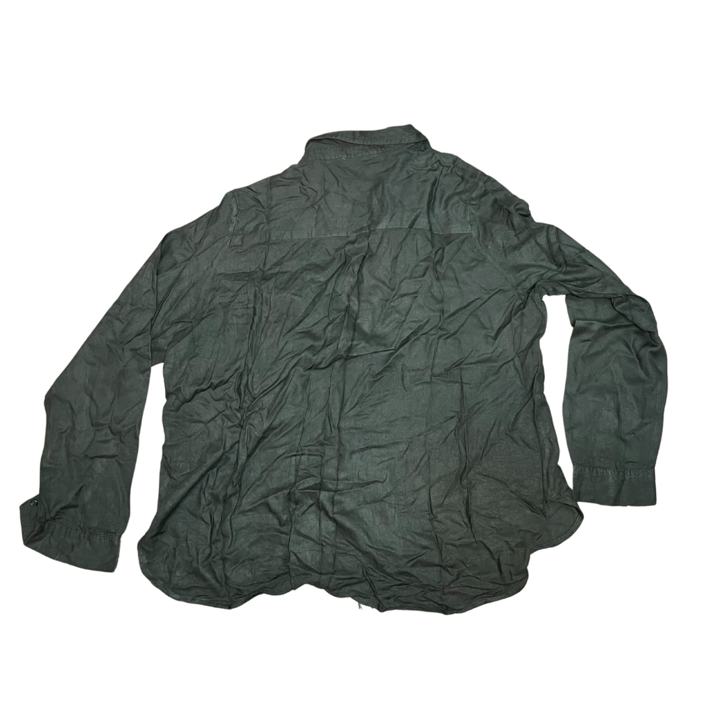 Chemise longue kaki 