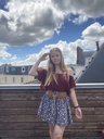 Débardeur bordeaux volant - Pimkie