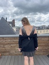 Robe argenté