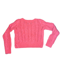 Pull rose fluo crop top 
