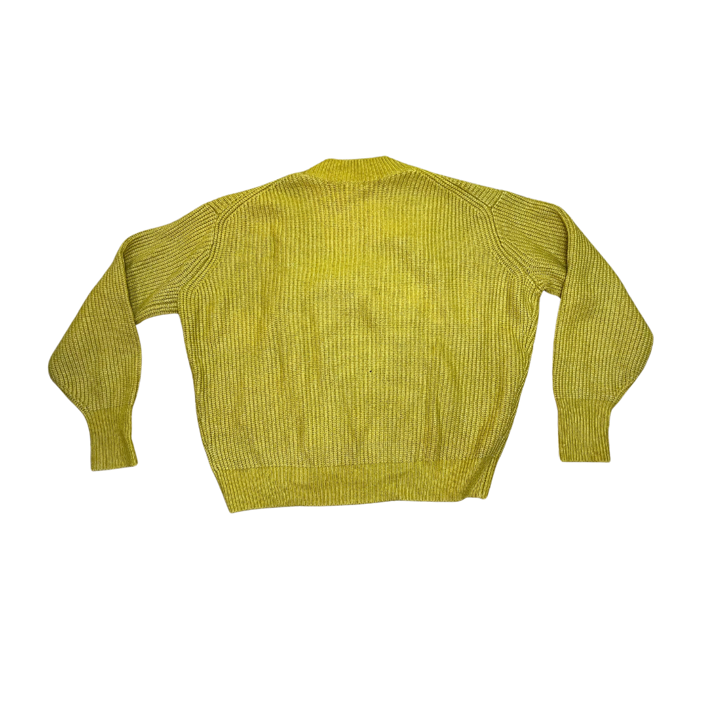 Pull jaune moutarde 
