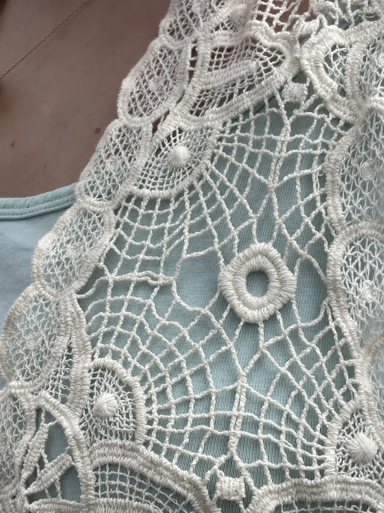 Gilet en dentelle