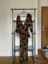 Combi longue à fleurs 