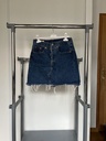 Jupe en jean bleu foncé 