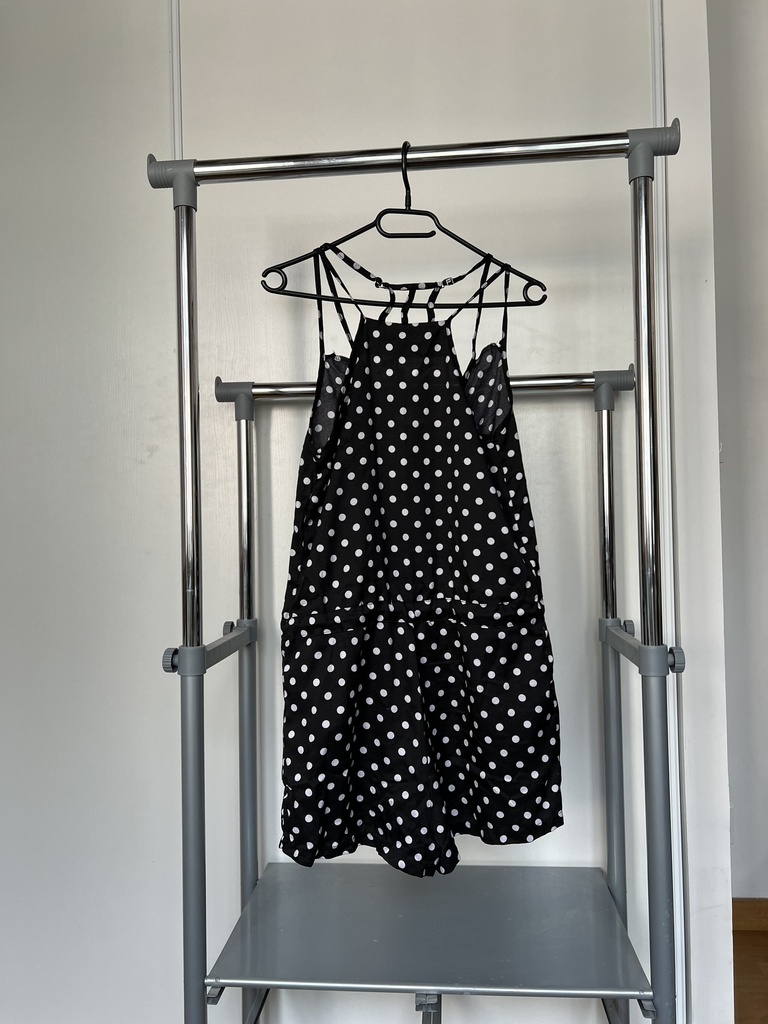Combi short noir et blanc 