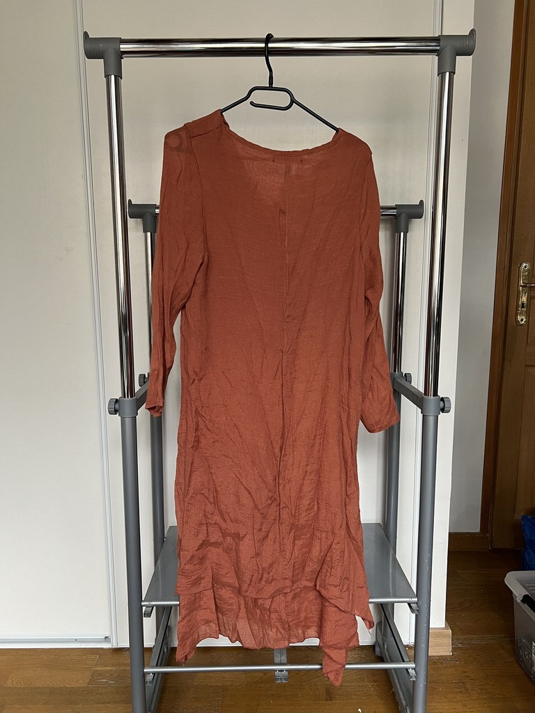 Robe orange 