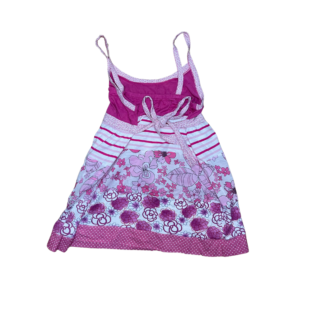 Débardeur à motif fleur rose 