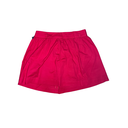 Jupe plissée rouge 