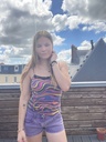 Débardeur à motif de toutes les couleurs