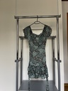 Robe courte transparente 