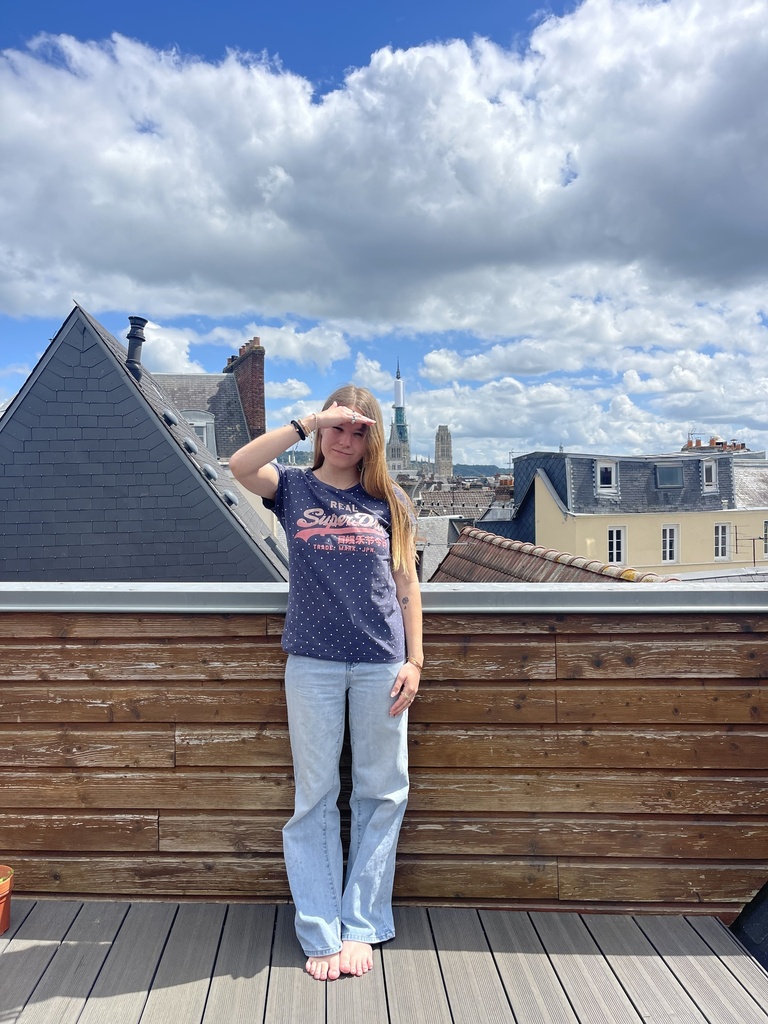 T-shirt bleu - Superdry