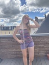 Short violet 