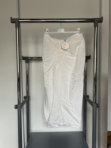 [77] Jupe longue blanche 