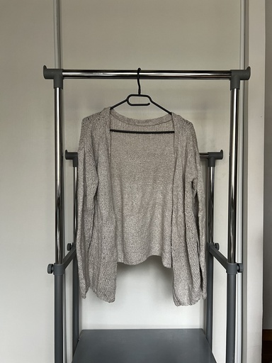 [98] Gilet gris en laine