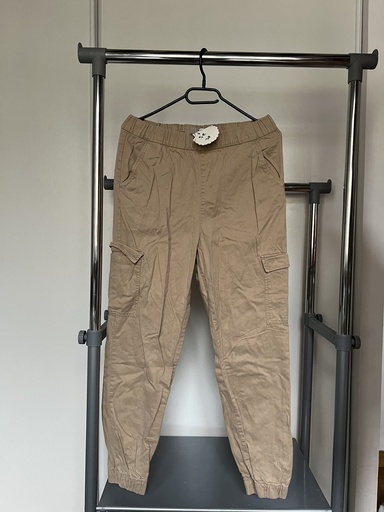 [119] Pantalon cargo beige 