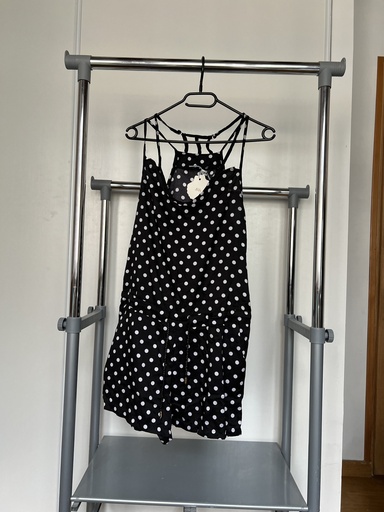 [144] Combi short noir et blanc 