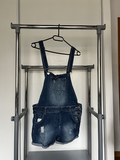 [150] Salopette short en jean 