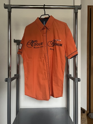 [11H] Chemise orange - Samurai&Soul