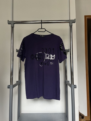 [25H] T-shirt violet - X name