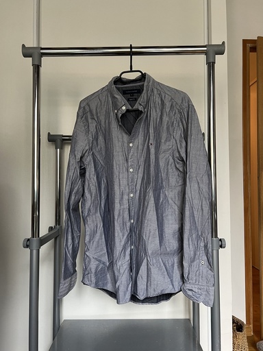 [37H] Chemise bleu - Tommy Hilfiger