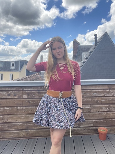 [Jennyfer] Débardeur bordeau - Jennyfer