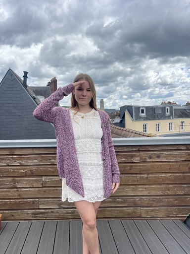 [Jennyfer] Gilet mauve 